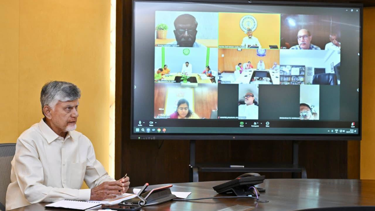 El Nino impact on AP CM Chandrababu conducts high level review
