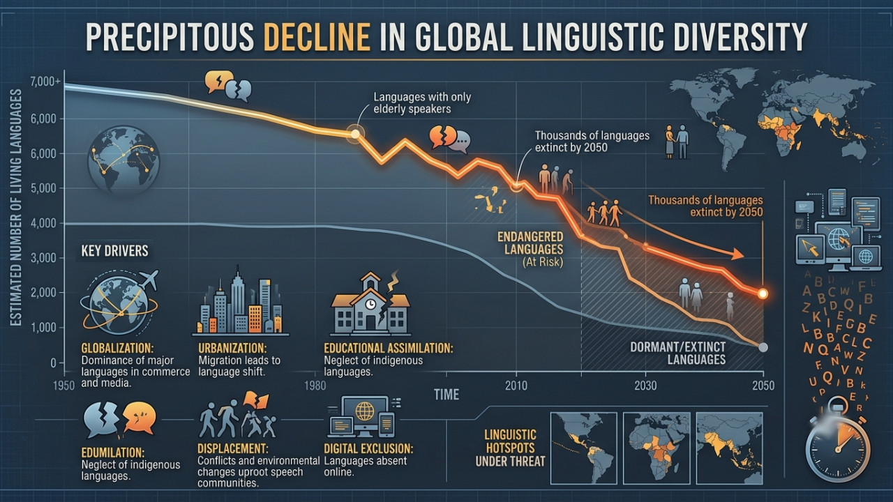 Were there so many languages in the world once