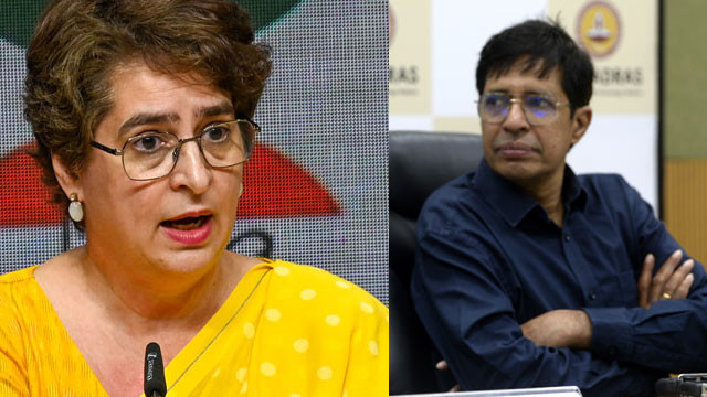 Priyanka Gandhi Cow Urine Expert Comment Who is V Kamakoti