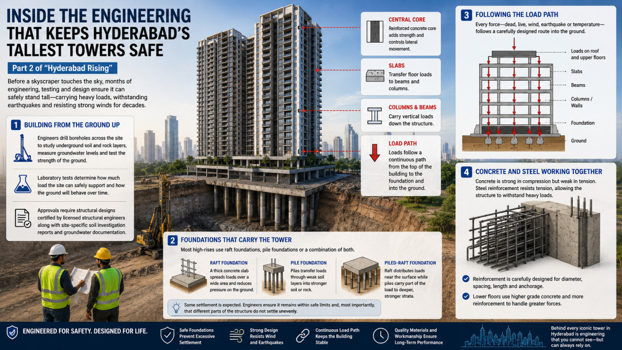Hyderabad Rising (Part Two): How Does a Skyscraper Stay Standing?