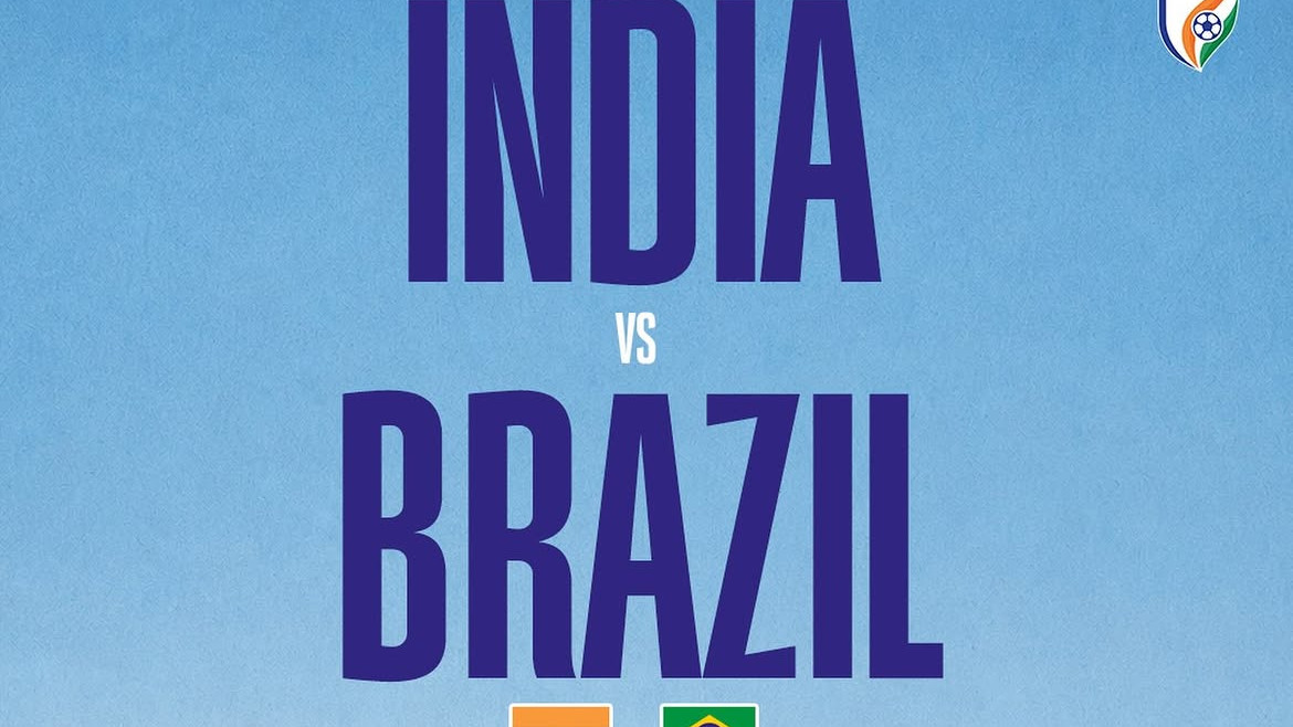 India to play five-time world champions Brazil in a friendly in Kolkata