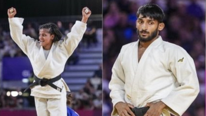 Commonwealth Games India Judo Golden Double Gold for Asmita and Harsh