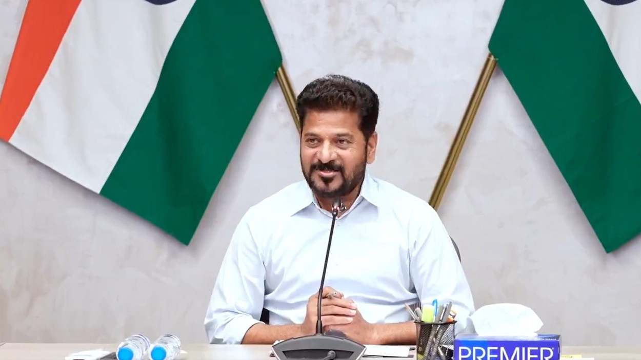 Revanth Reddy says Telangana is safe for investments and recalls Chandrababu Naidu