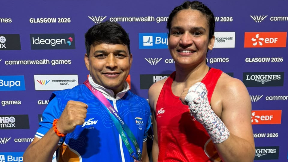 CWG 2026: Arundhati dominates England’s Chantelle Reid to clinch women’s 70kg boxing gold