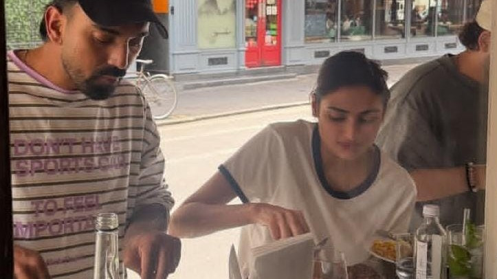 KL Rahul shares glimpses of 'summering' with Athiya Shetty and Ahan Shetty