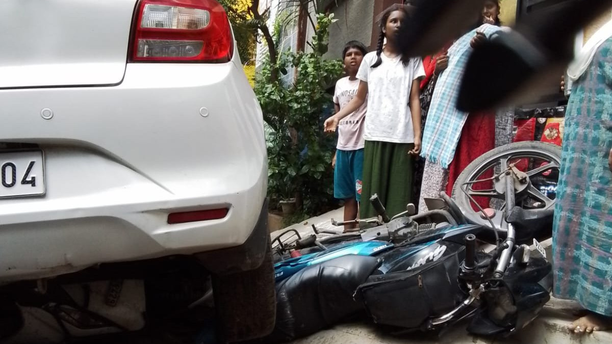 Borabanda Car Havoc Minor Boy Driving Two Seriously Injured