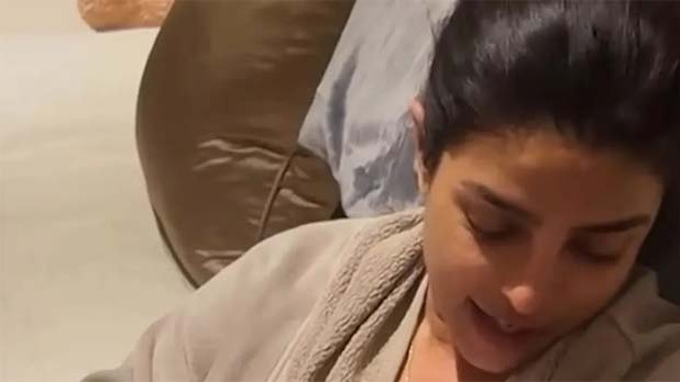 Priyanka Chopra teaching Durga mantras to daughter viral video