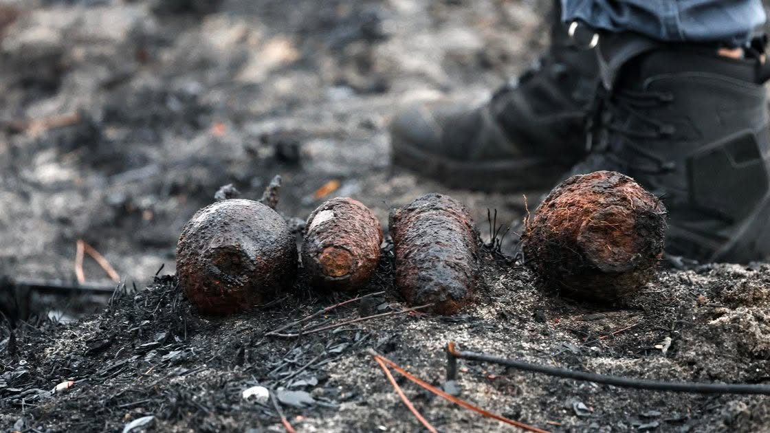 France wildfire havoc uncovers heap of World War II bombs