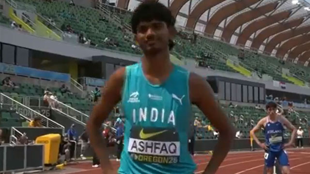 World Under 20 Athletics Ashfaq Sensation Breaks National Record
