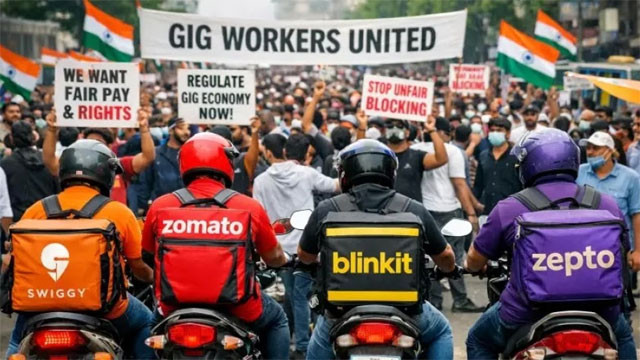 Gig workers in Telangana call for indefinite strike from Saturday