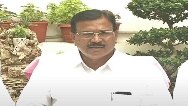 Niranjan Reddy warns to siege Narlapur if Krishna water is not released by 11th