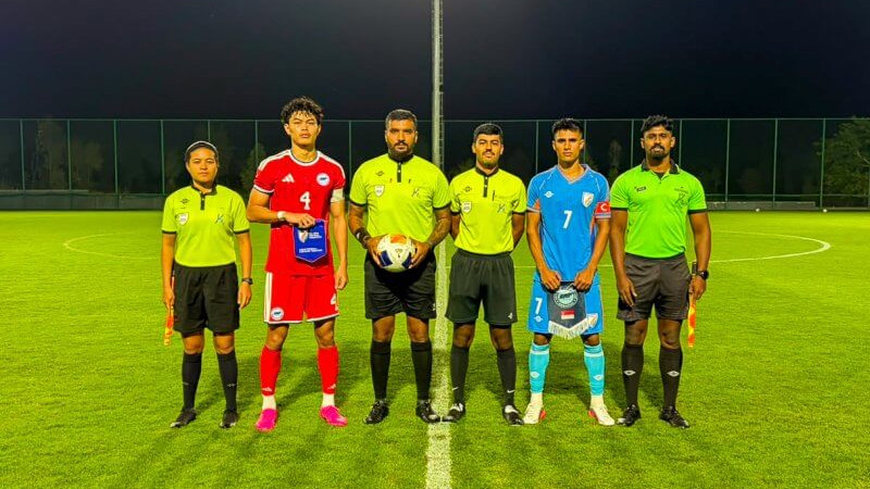 India U20 men win second friendly against Singapore