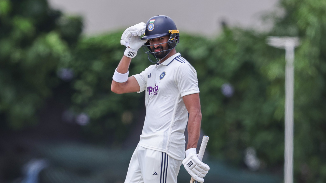 Padikkal hits unbeaten 142, stakes claim for number three spot in the warm-up clash