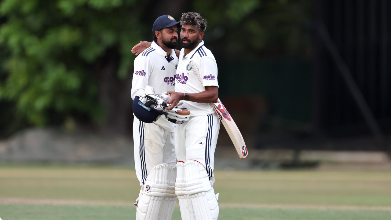 Jaiswal hits 61, Siraj slams hat-trick of sixes as India seal six-wicket win in warm-up game