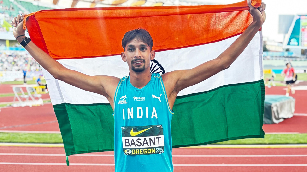 Basant wins high jump silver; Shahnavaz bags bronze in long jump at U20 Athletics Worlds