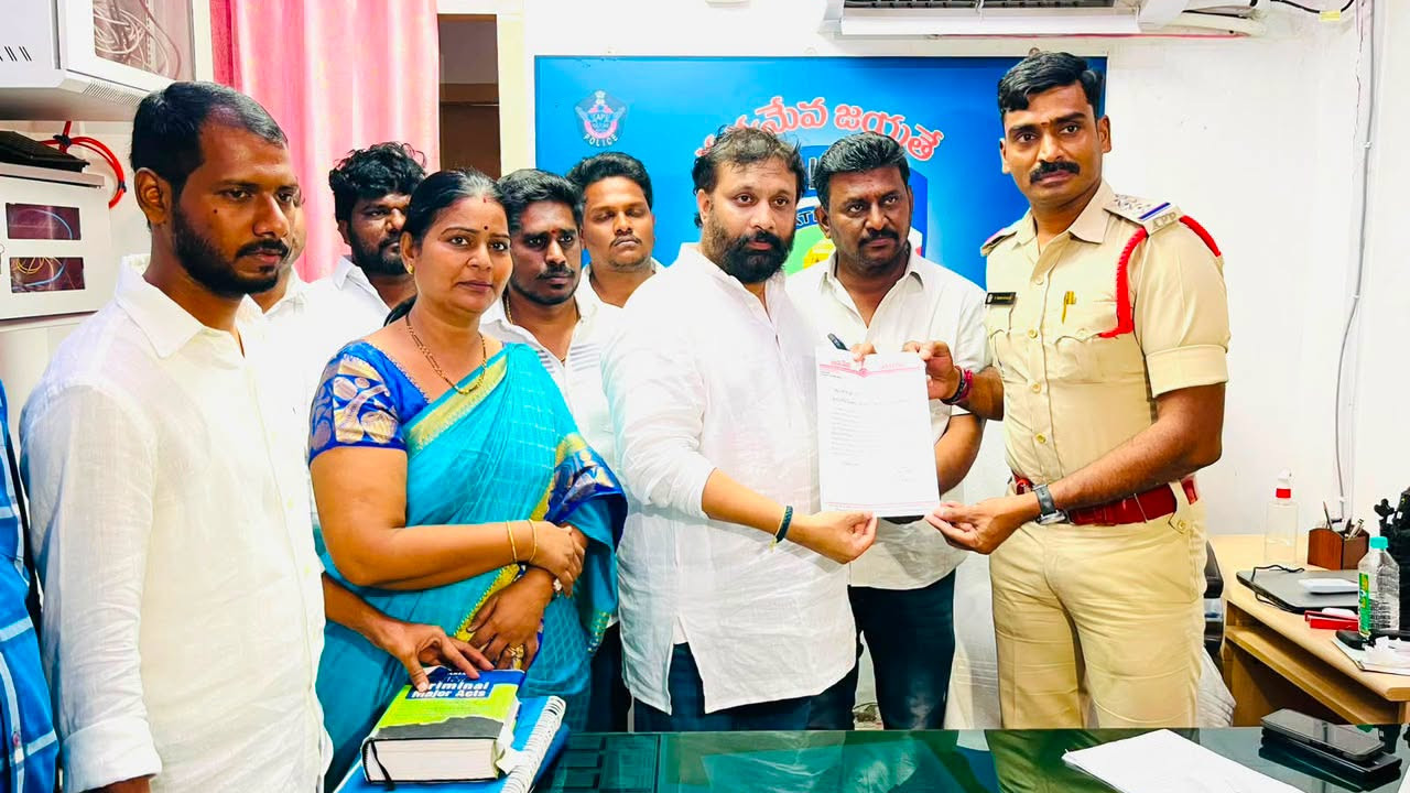 Janasena complaint against YSRCP MLC for Srivari bhajan parody