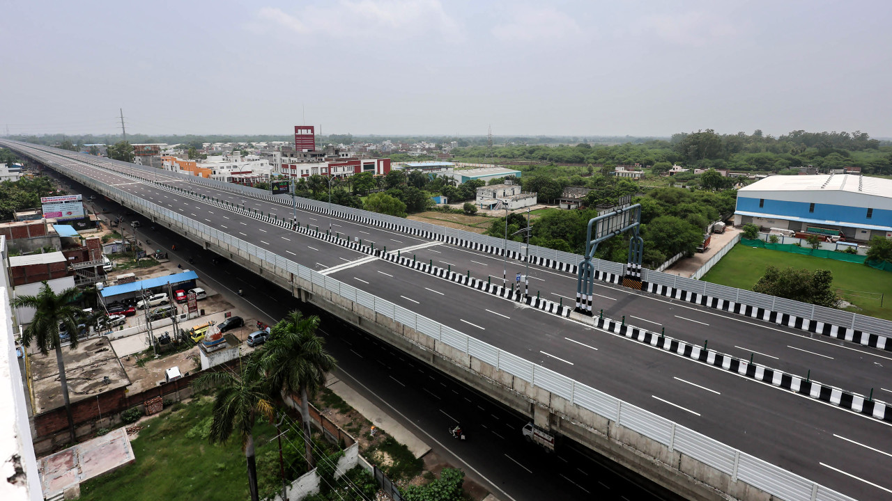 Srisailam forest elevated corridor expansion from 2 to 4 lanes