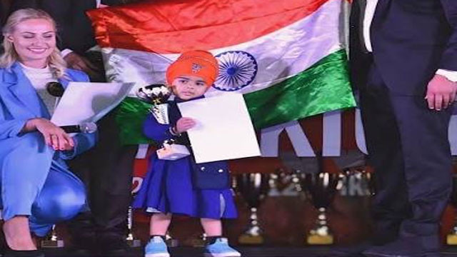 Fateh Singh Gill wins gold medal at World Martial Art Games 2026