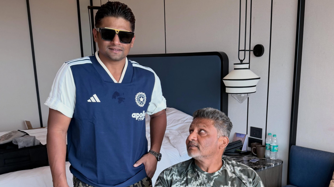 Sarfaraz Khan marks India return with Instagram post alongside father Naushad