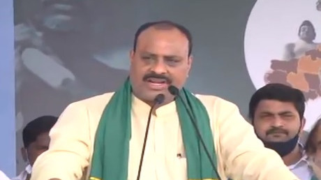 Power relief for aqua sector Minister Atchannaidu fires at Jagan in Palakollu meeting
