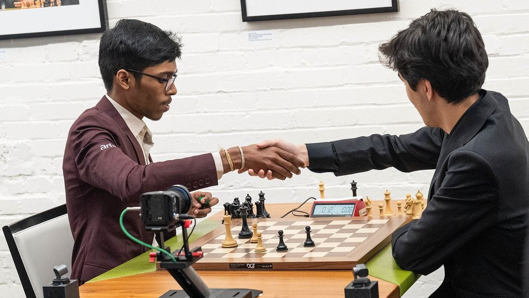 Pragg stuns World Championship challenger Sindarov in Sinquefield Cup