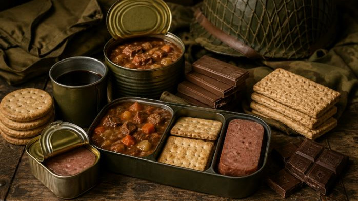 World War II 6 food items eaten by soldiers