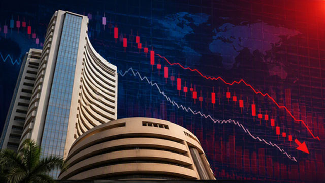 Markets in losses for the third consecutive day as indices end flat