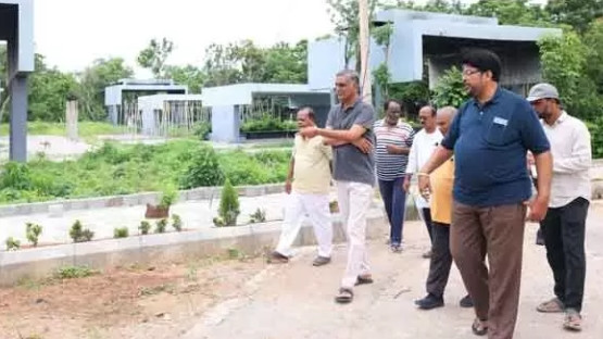 Harish Rao says Sriramakunta Vaikuntadhamam is being developed like a pleasant park
