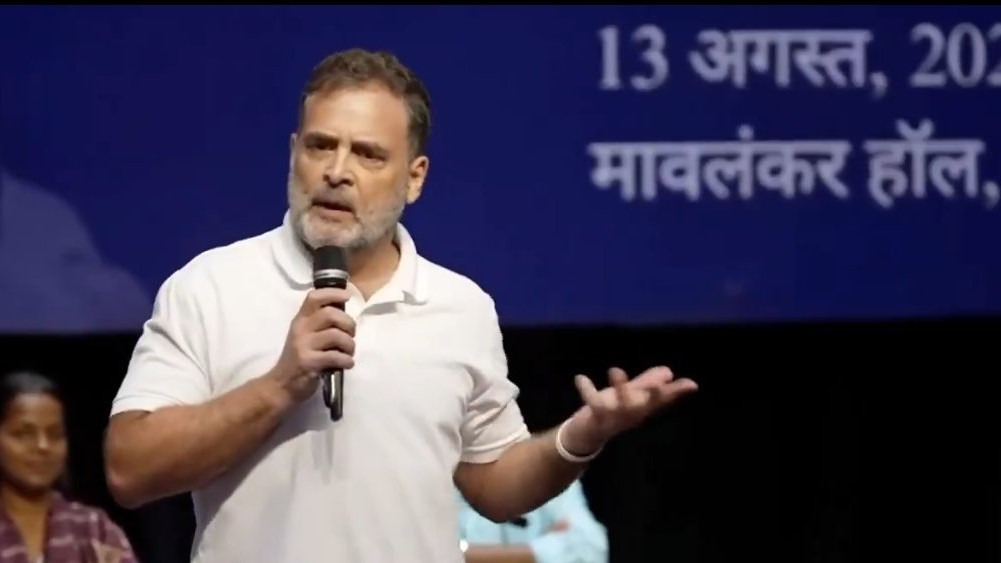 Rahul Gandhi slams PM Modi says foreign policy is not about hugs