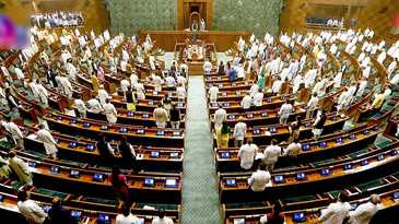 Narendra Modi and Rahul Gandhi present as a new chapter begins in Parliament history