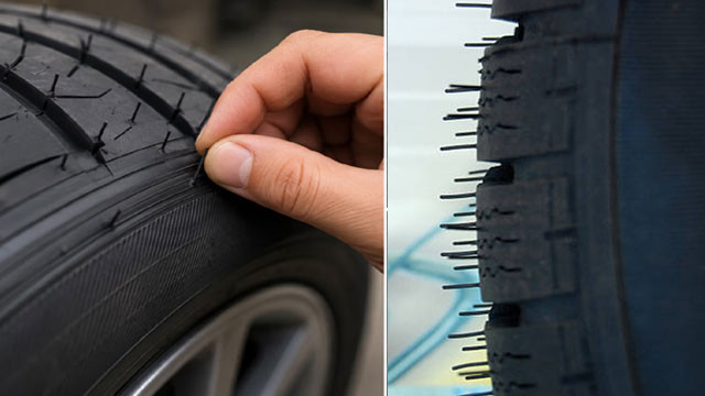 New Tires why are there rubber hairs on them here is the truth