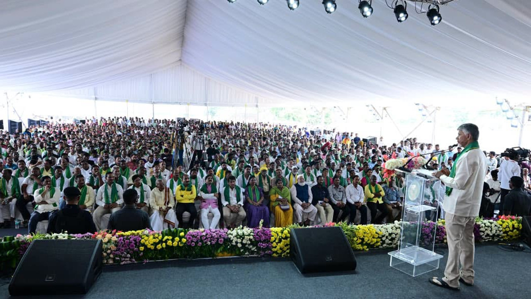 Chandrababu Naidu says this is just the beginning for Amaravati development