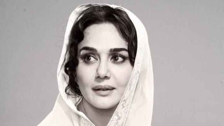 Preity Zinta drops a picture from her look test for Hamida from 'Batwara 1947'