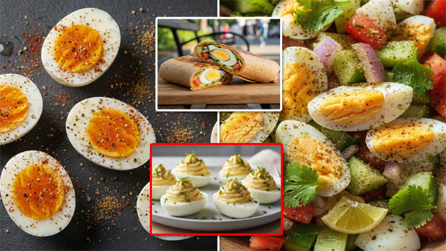 Bored with the same boiled eggs every day Try these simple varieties