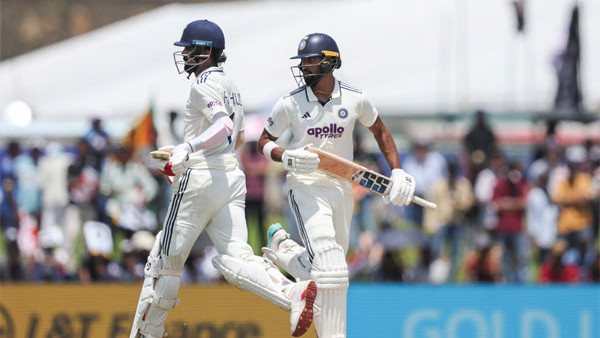 1st Test: Padikkal, Rahul carry India to 101/1 against Sri Lanka after Jaiswal’s run-out
