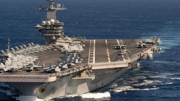 War with Iran USA moves last aircraft carrier from Pacific China gains advantage