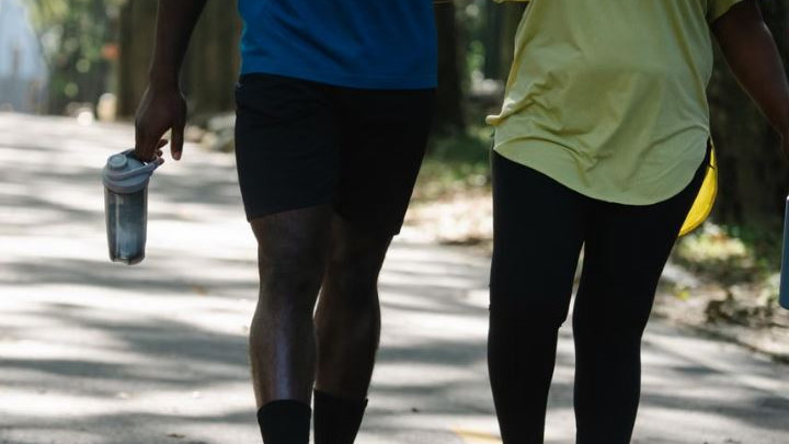 20 minutes of daily walking helps reduce stress and anxiety