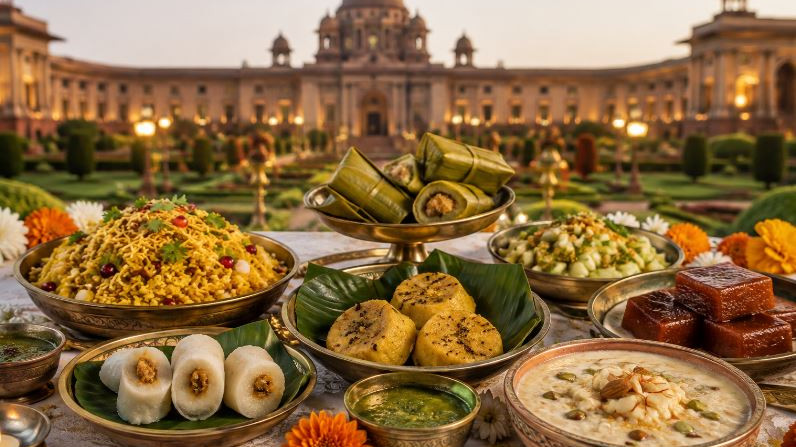 Rashtrapati Bhavan At Home what is served in the menu