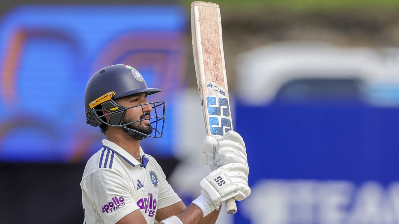 1st Test: Padikkal makes 167 as India reach 364/5 despite new ball strikes from Sri Lanka