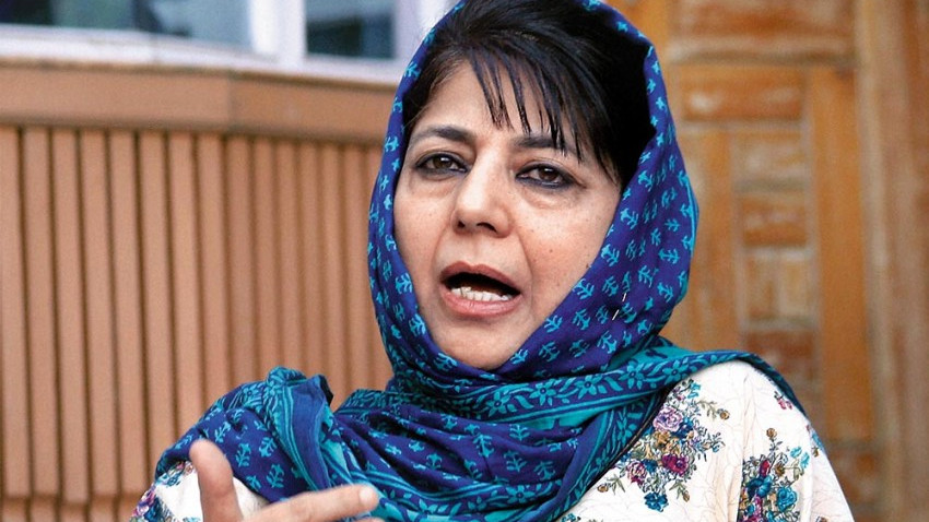 Mehbooba Mufti says I also support Article 370 and I am also a Dimagi Naxal