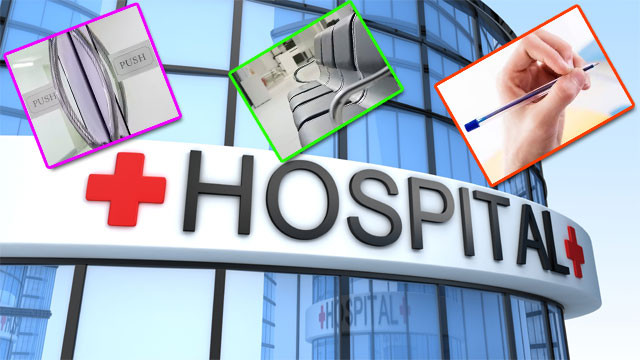 Going to the hospital Beware of these things you touch