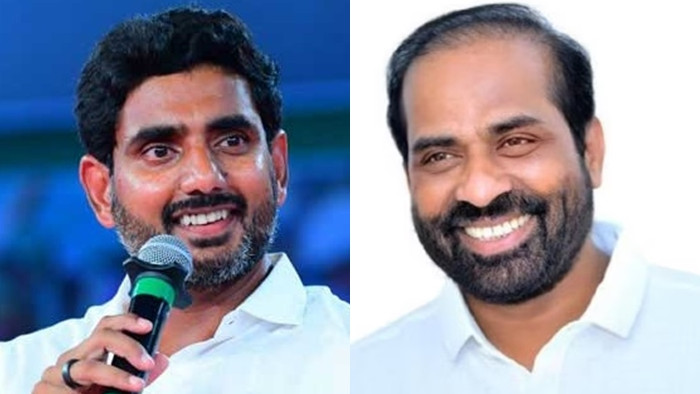 Nara Lokesh jokes with Satya Kumar during fun conversation in AP Assembly
