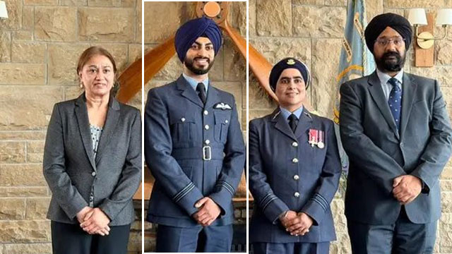 History in British Royal Air Force First Sikh fighter pilot after World War II