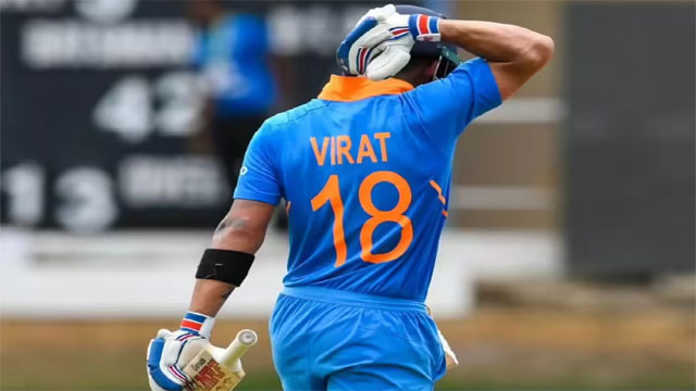 Virat Kohli jersey number 18 is there a big story behind it