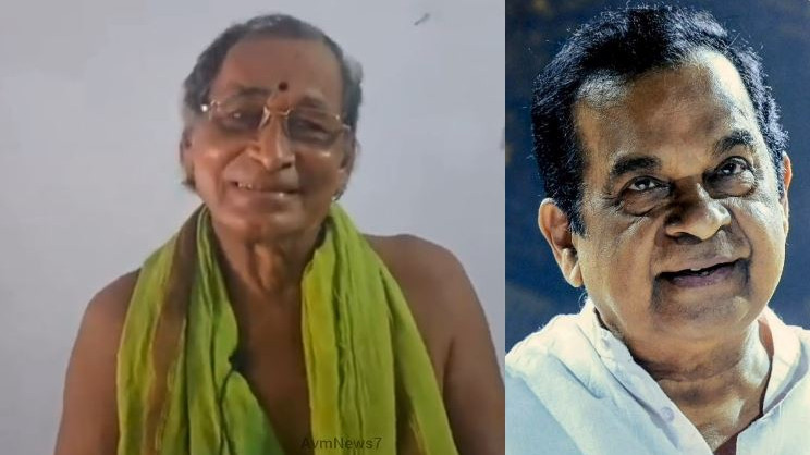 Brahmanandam brother Srivadan makes emotional comments about their relationship