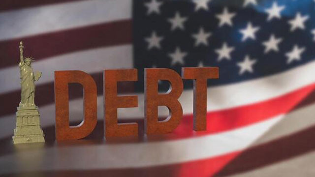 USA national debt rises sharply as economy faces danger