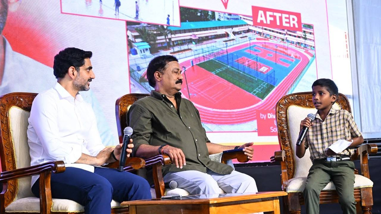 Nara Lokesh makes interesting comments on cricket and family time