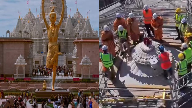 France first Hindu temple made in India and built in Paris