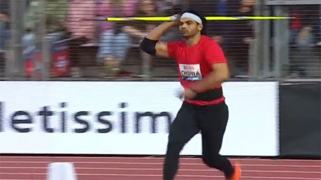 Lausanne Diamond League Neeraj Chopra finishes second misses gold narrowly