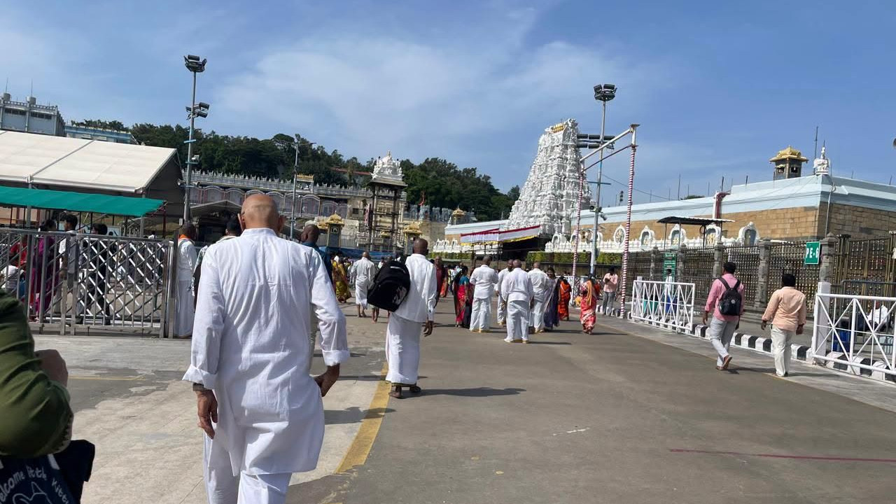 Tirumala Balaji Darshan wait time drops to 8 hours